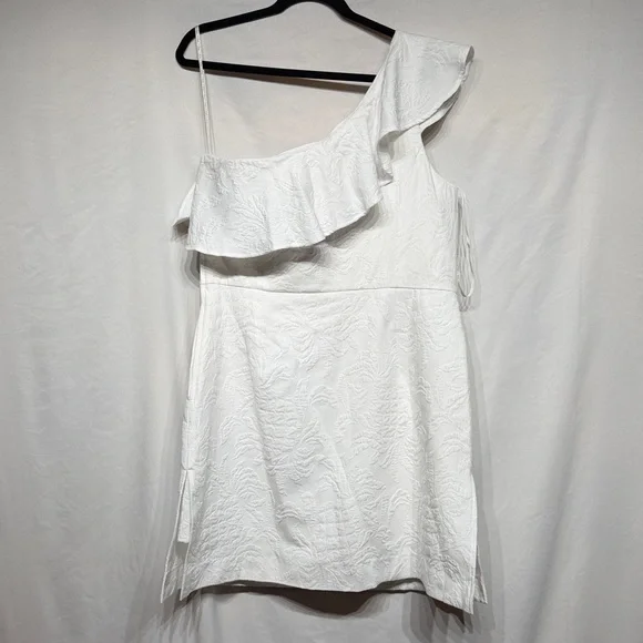 Lilly Pulitzer Kipton Romper Resort White Pineapple Pucker Jacquard NEW Size 16 - Picture 11 of 13